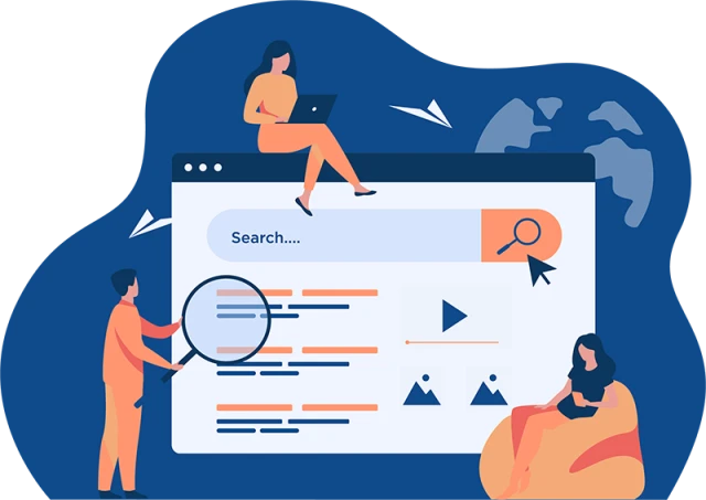 Knowledge engine search and structured content system
